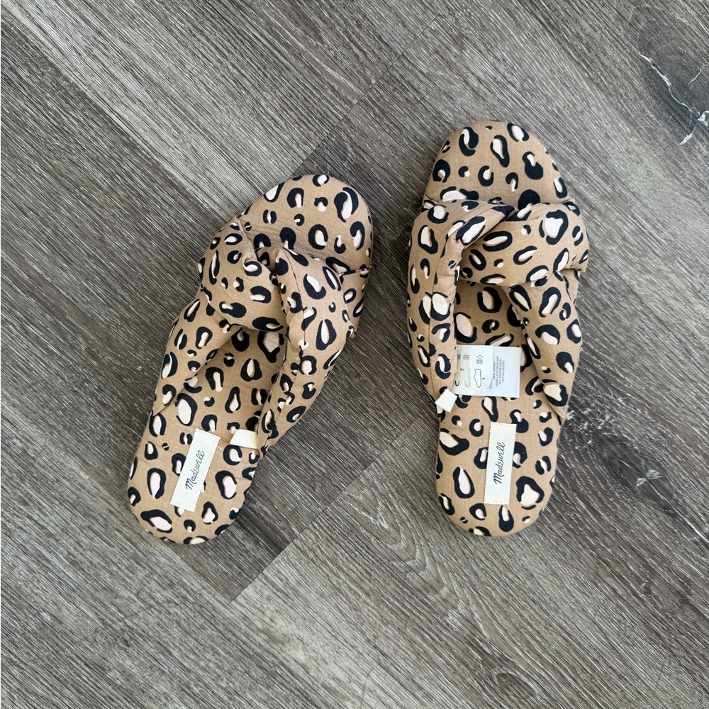 Madewell Leopard Print women’s Sandals - Tan & Black